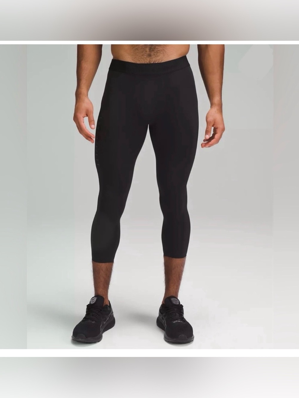 Lululemon License to Train Tight 21” running legging tech stretch black large